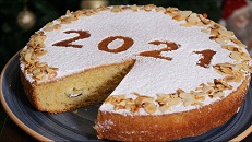 Vasilopita - the New Year's Day bread for good luck